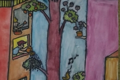 #IOSONOSTATOACASA - Disegno di Maddalena Cassinis, 3B