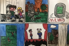 #IOSONOSTATOACASA - Disegno di Martino Bacci, 1B